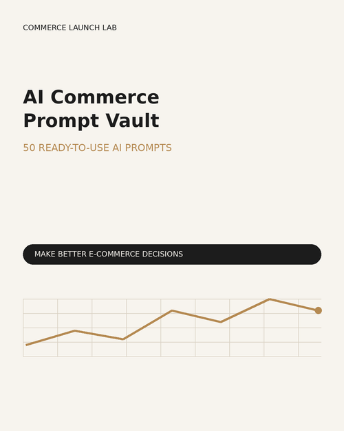 AI Commerce Prompt Vault cover